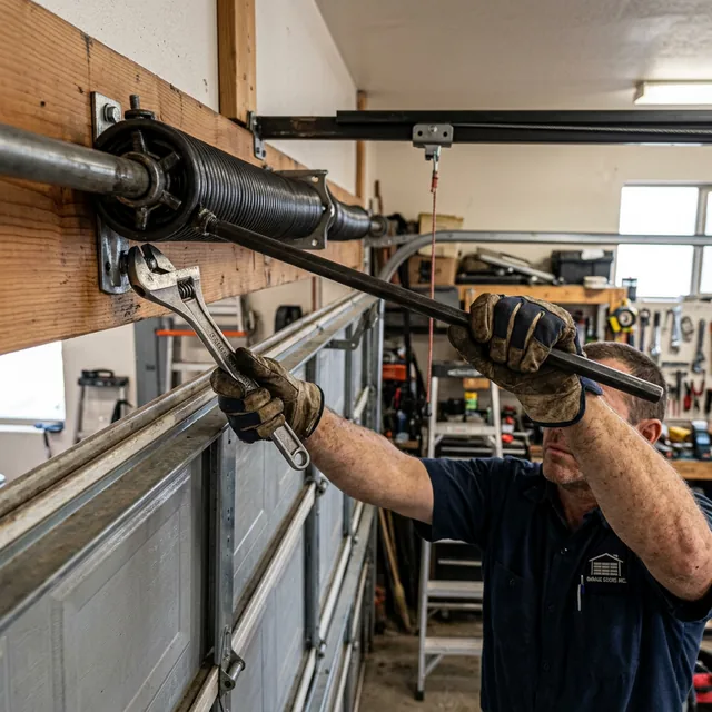 Garage door repair